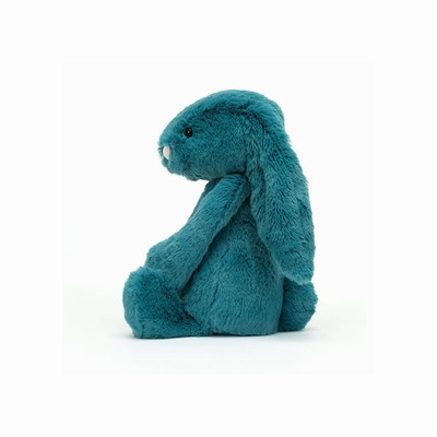 Jellycat Bashful Mineral Blue Conejitos | TOXH-74809